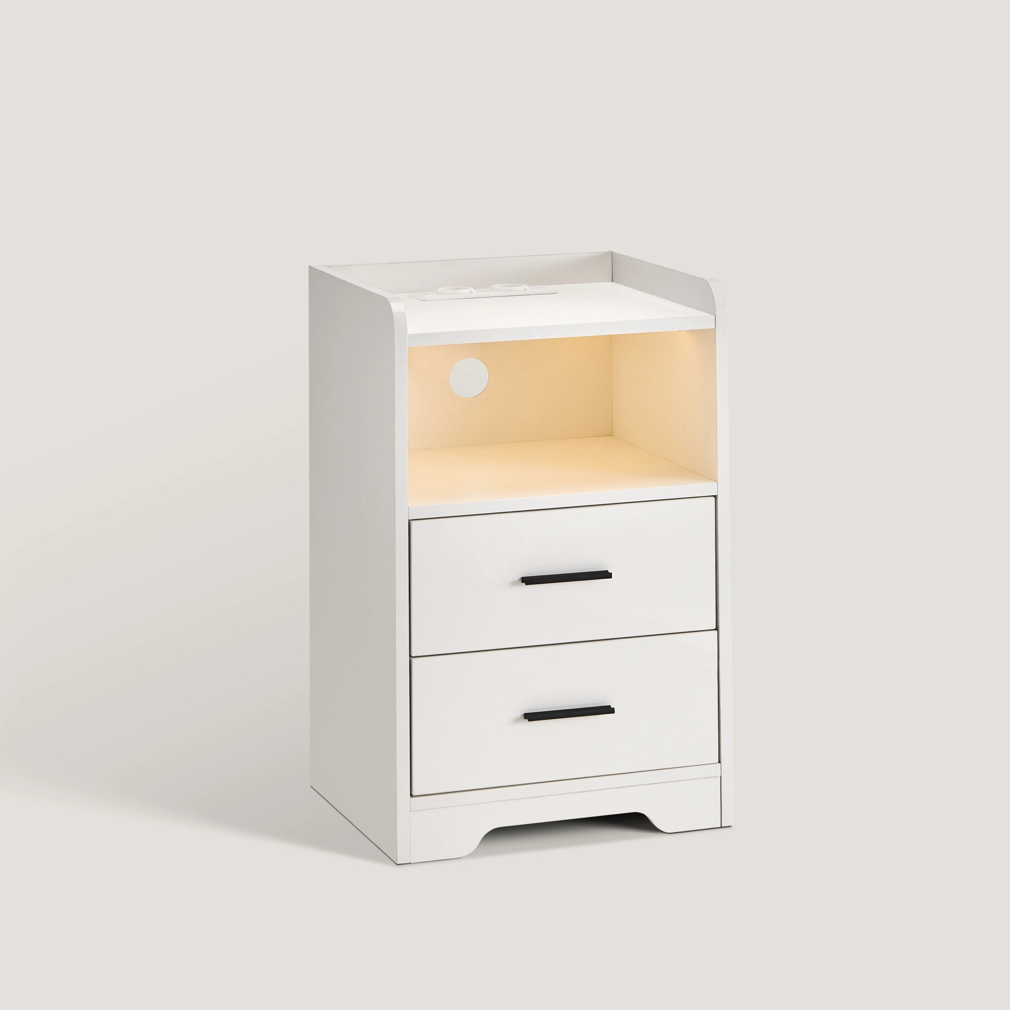 Kumar Nachttisch Hochglanz