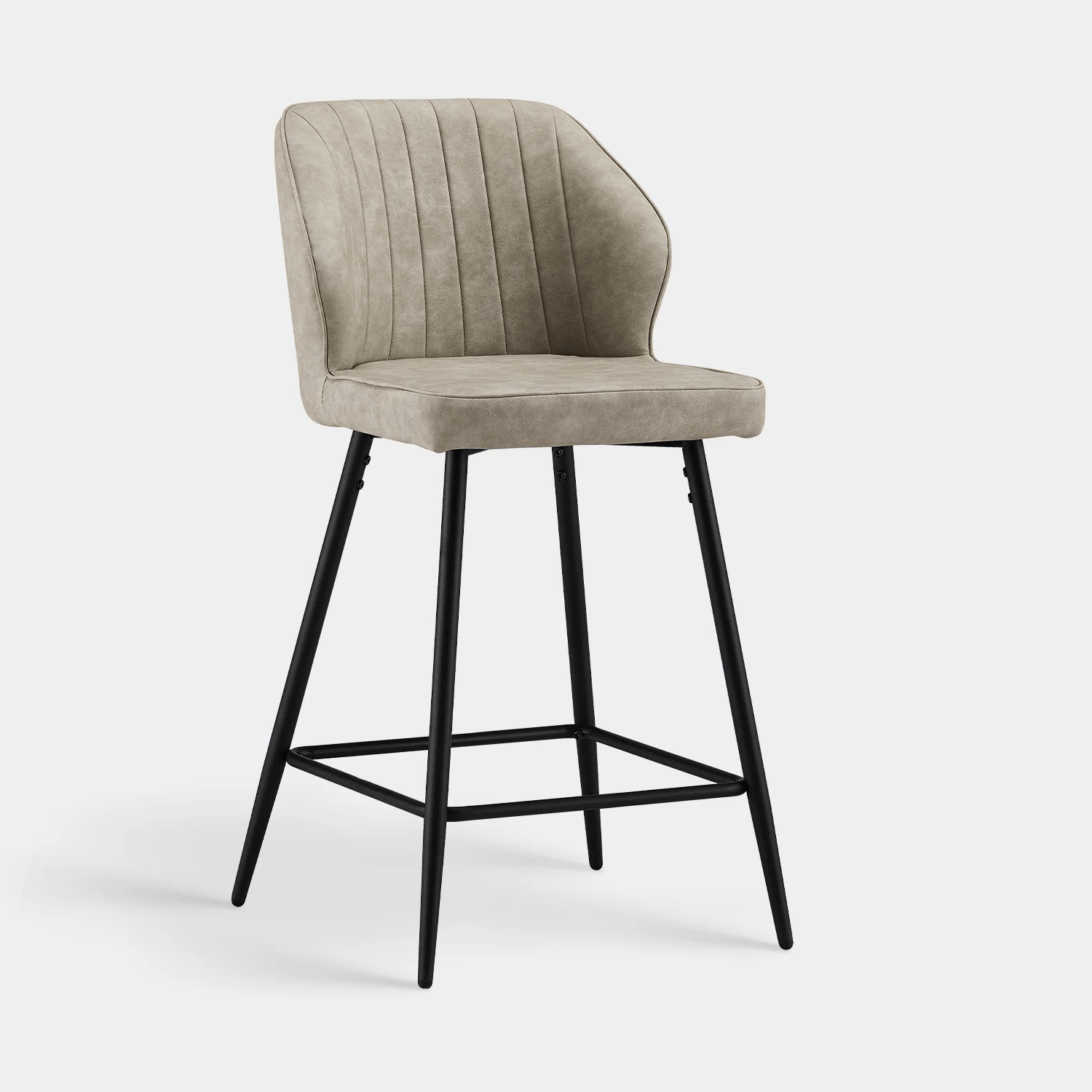 Danforth Barhocker aus Kunstleder