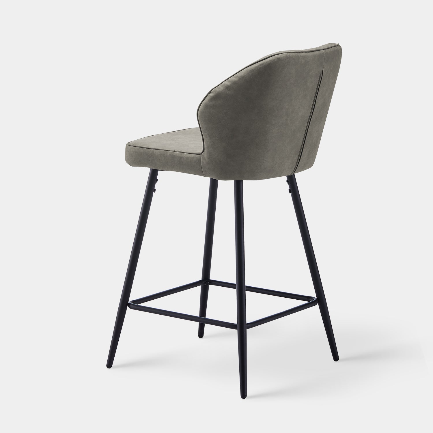 Danforth Barhocker aus Kunstleder