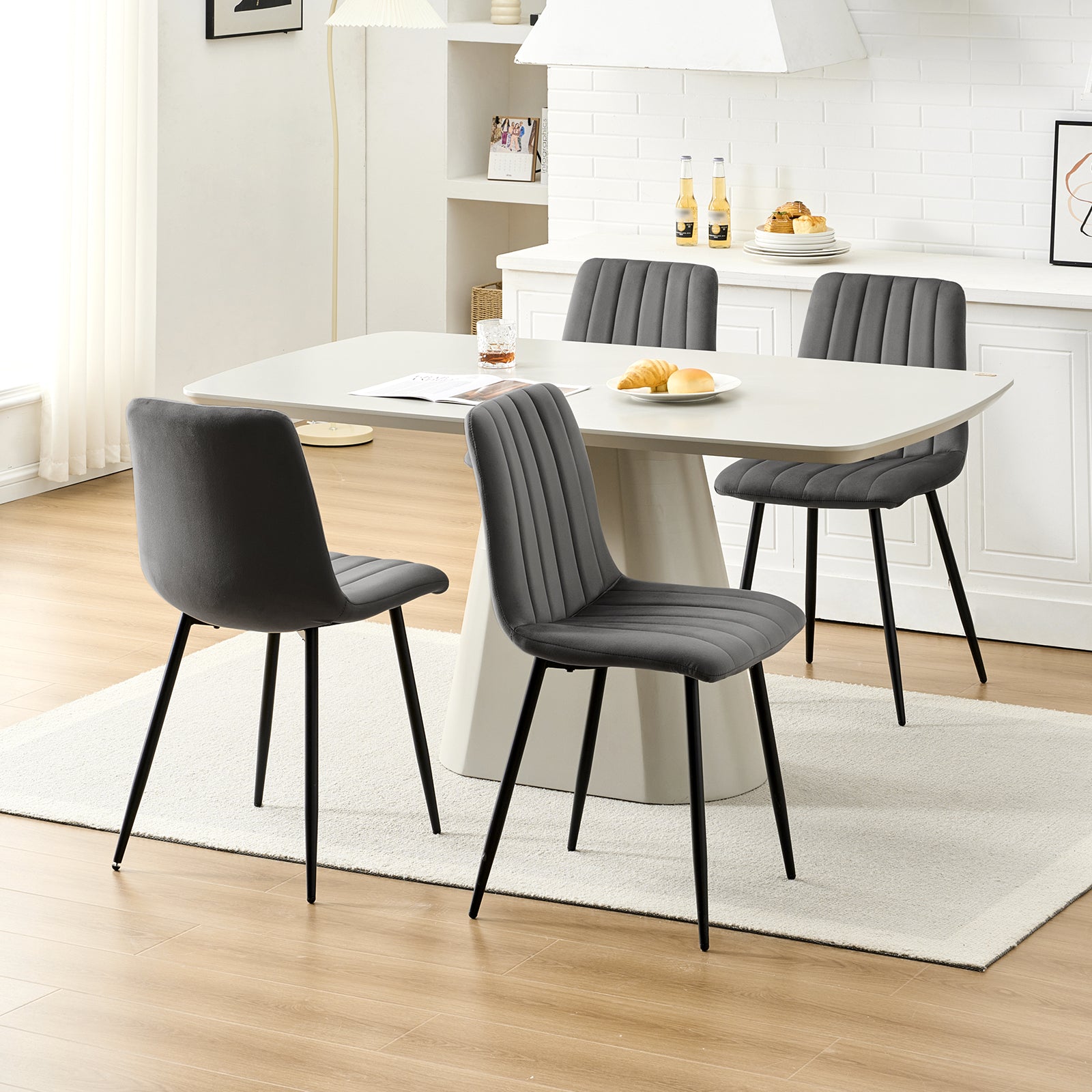 Christie Esszimmerstühle aus Samt