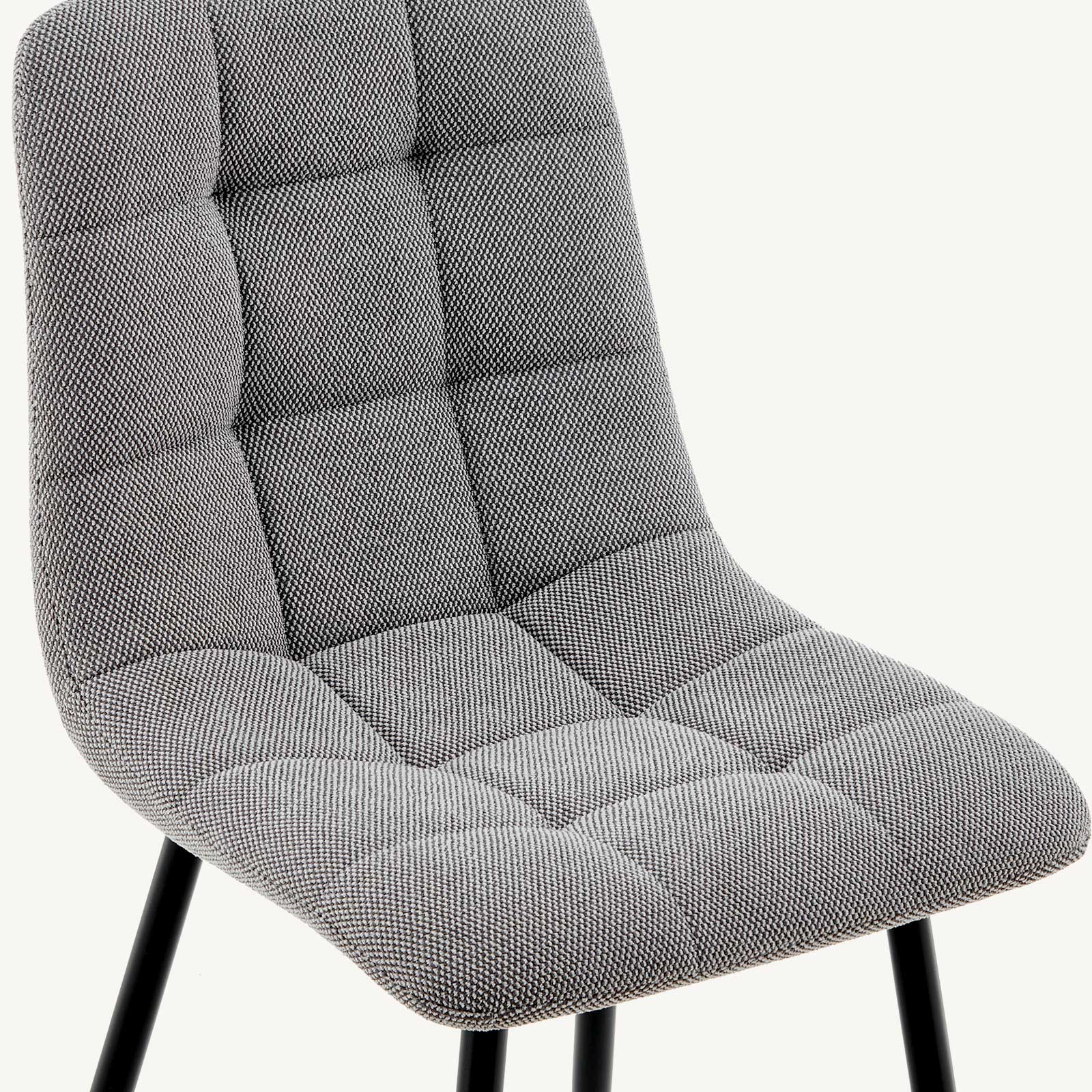 Christie Esszimmerstuhl aus Leinenmischgewebe