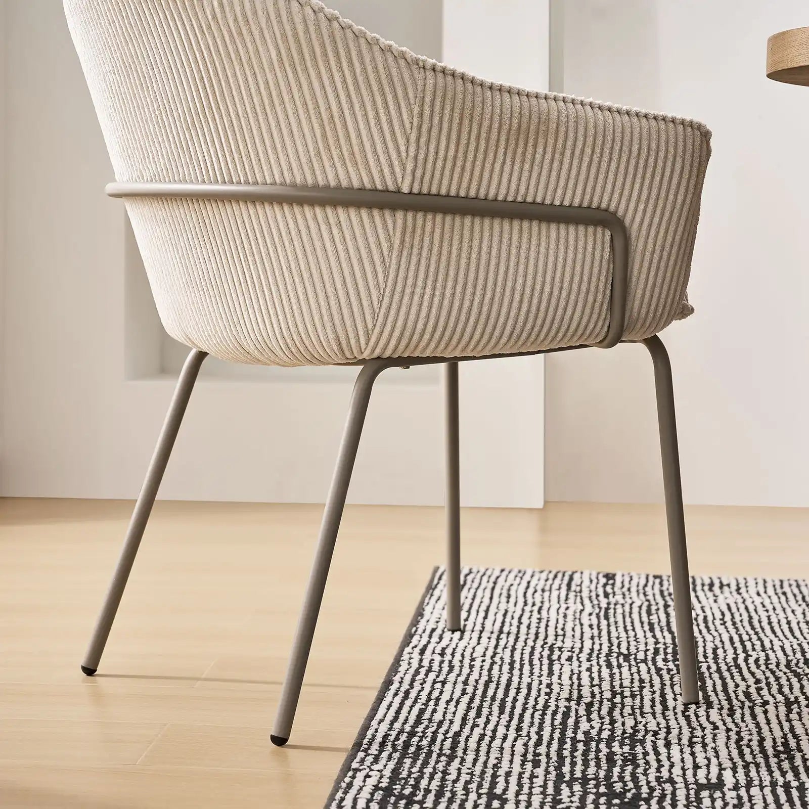 Clorice Esszimmerstuhle aus Cord
