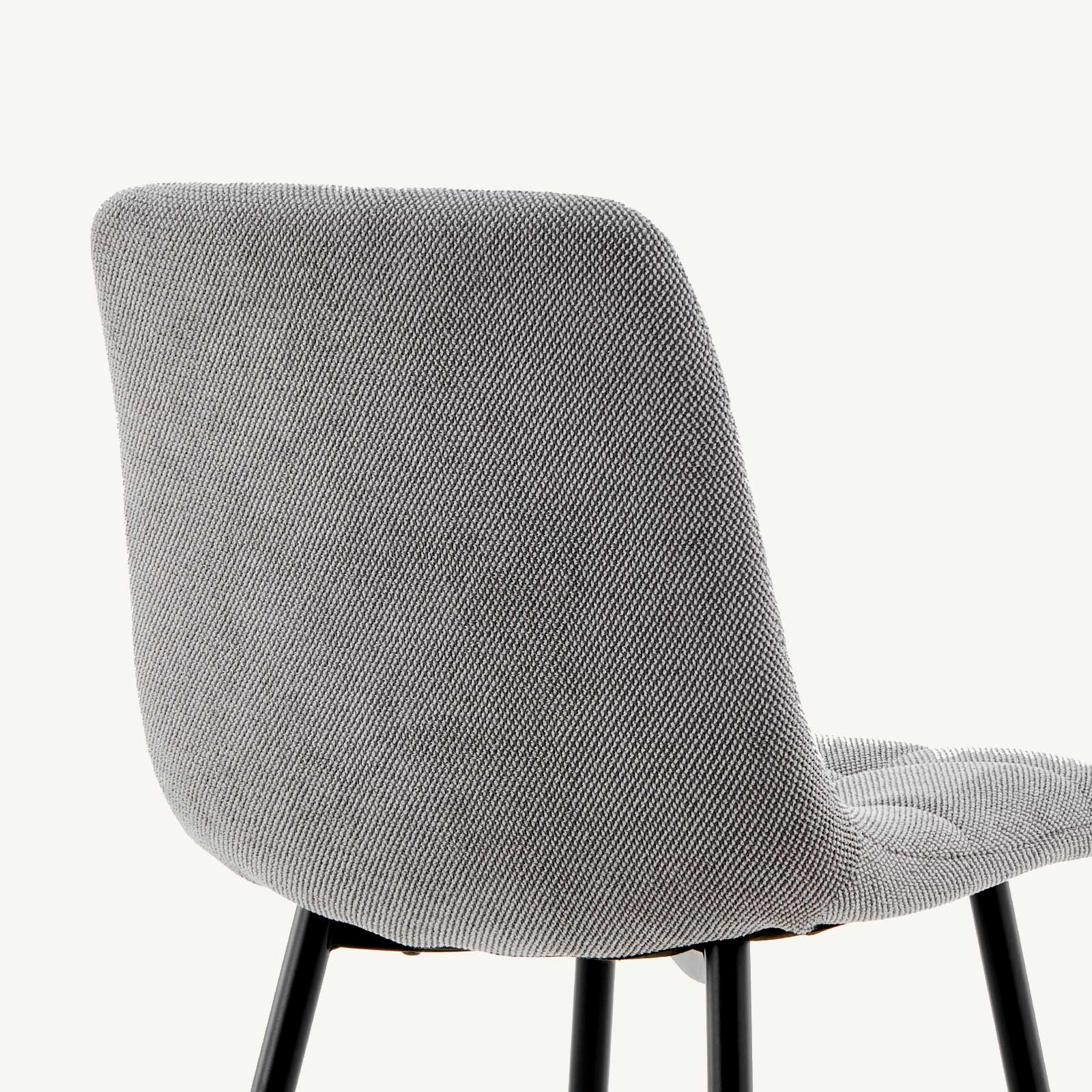 Christie Esszimmerstuhl aus Leinenmischgewebe