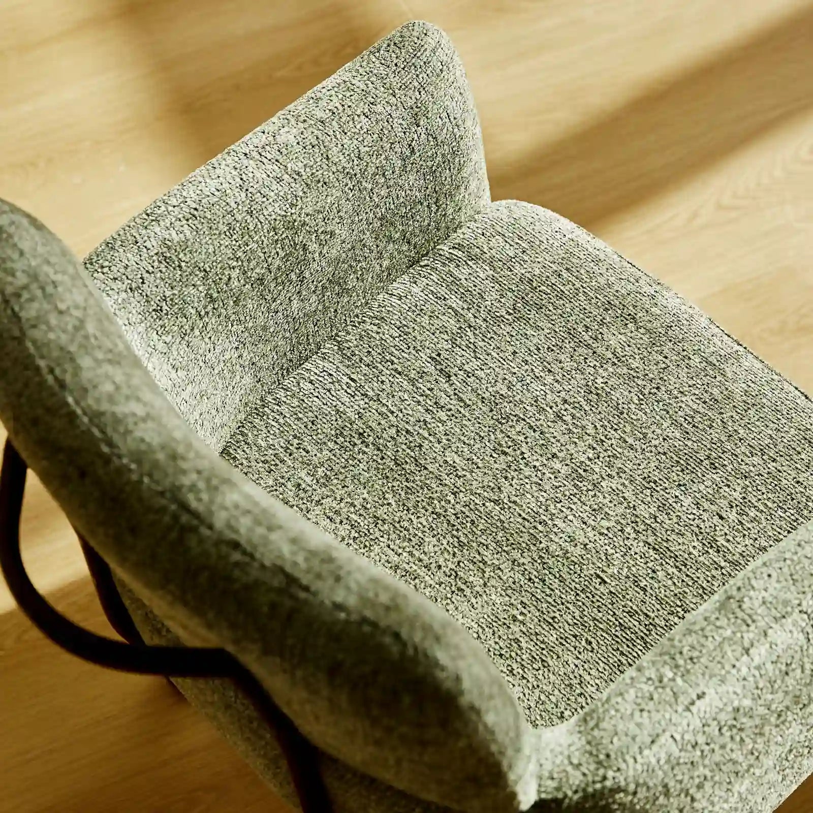 Castoro Drehsessel mit Armlehnstuhle aus Chenille