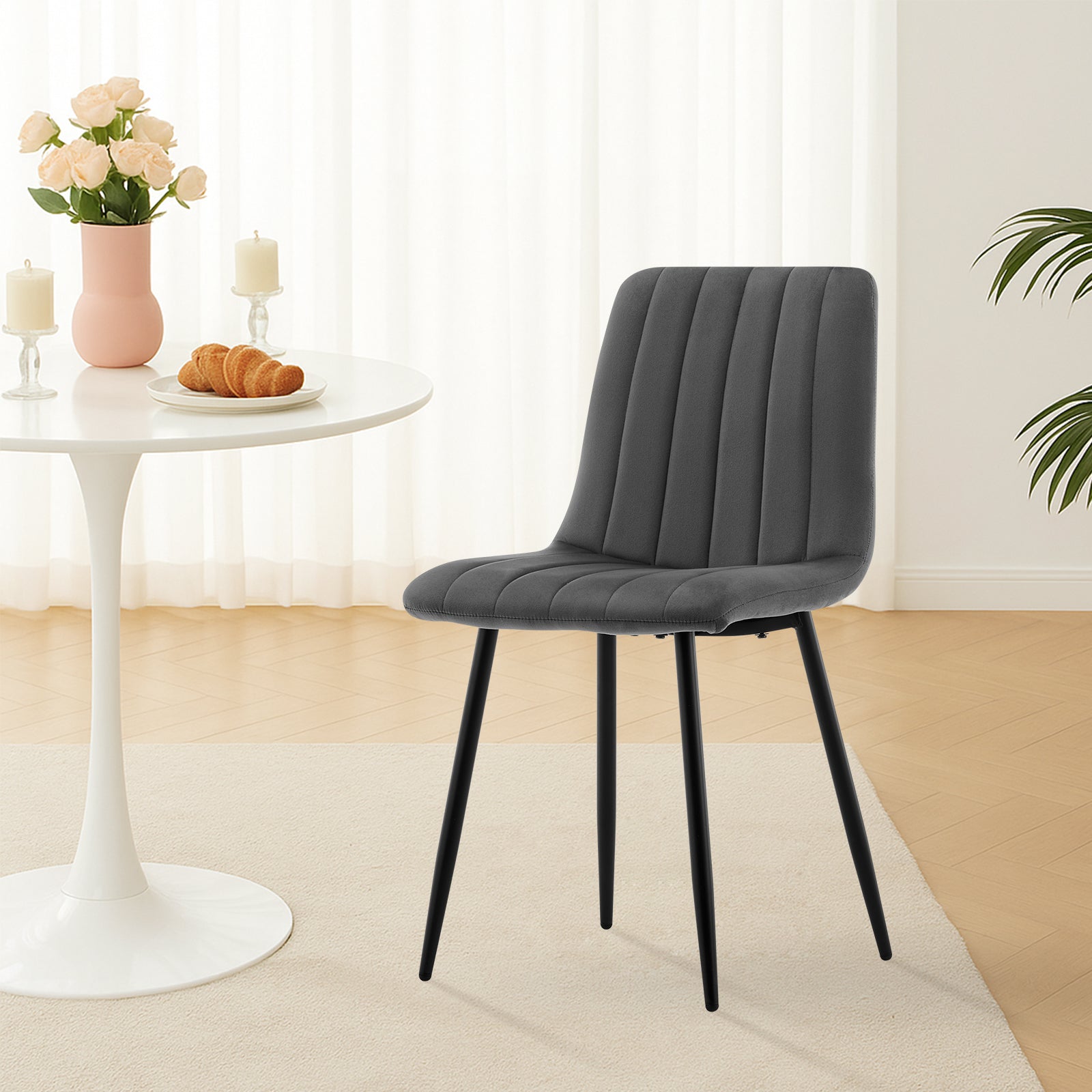 Christie Esszimmerstühle aus Samt