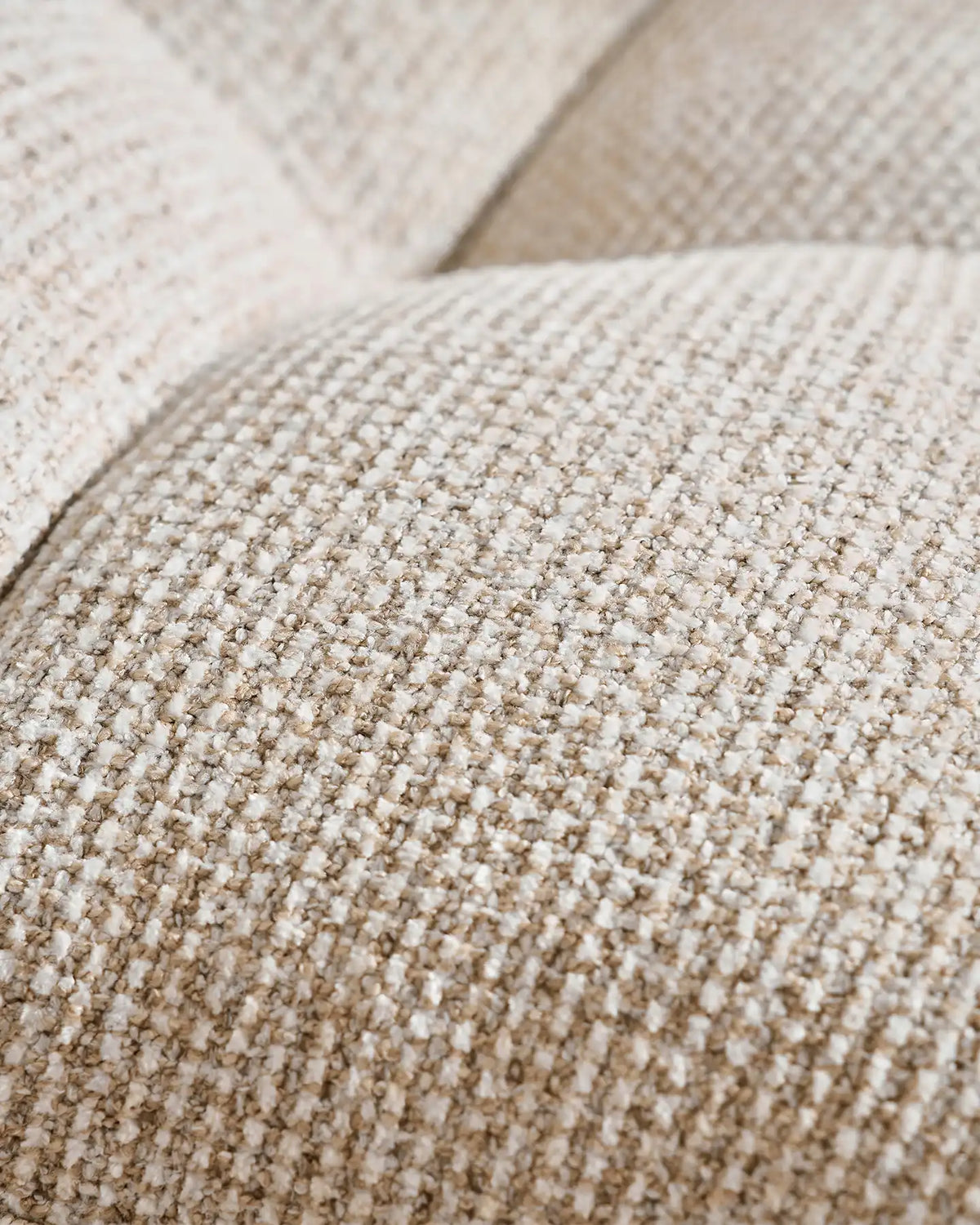 Liora Chenille-Schminktisch-Hocker – Komfort mit sanften Kurven
