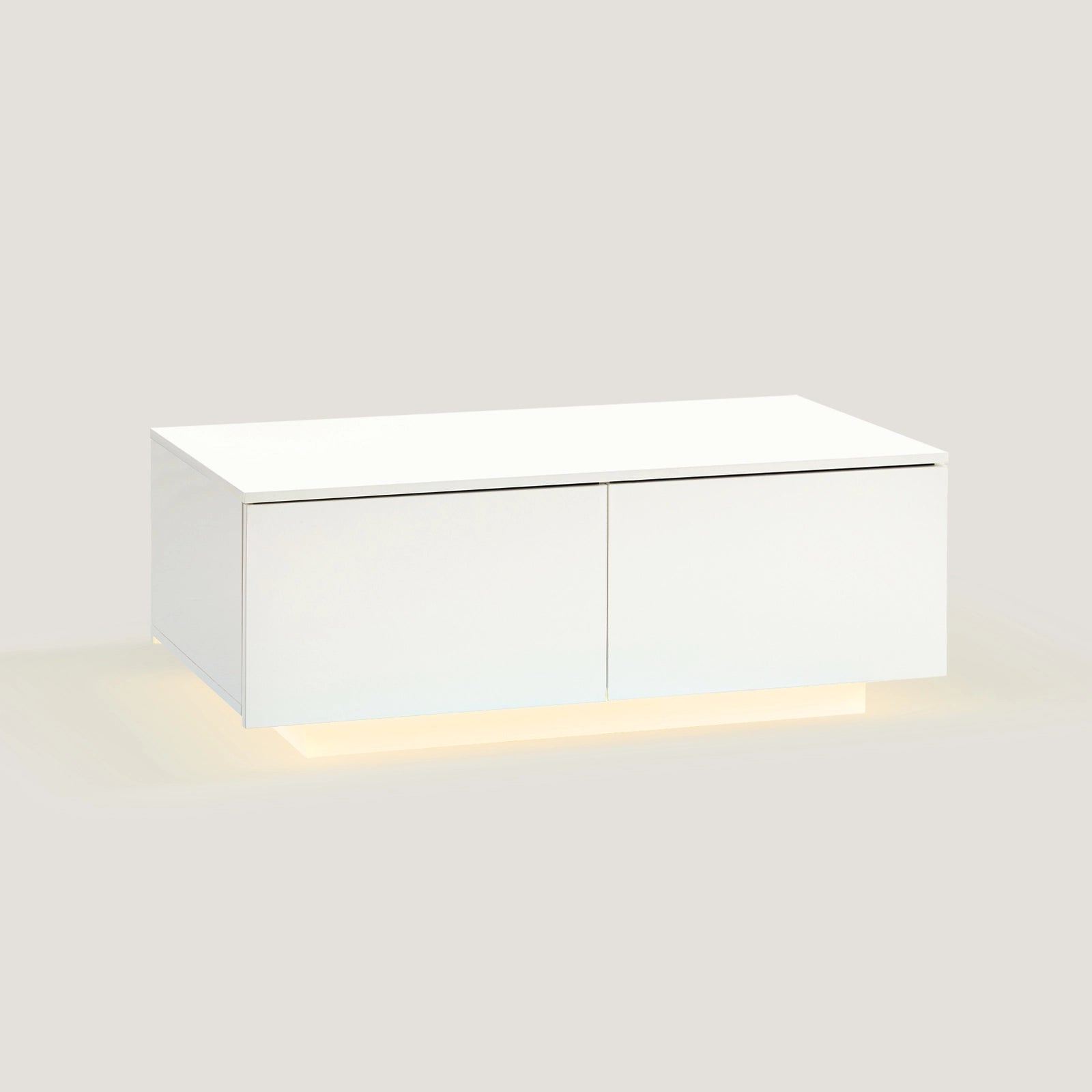 Elara Couchtisch mit LED-Beleuchtung & 4 Schubladen