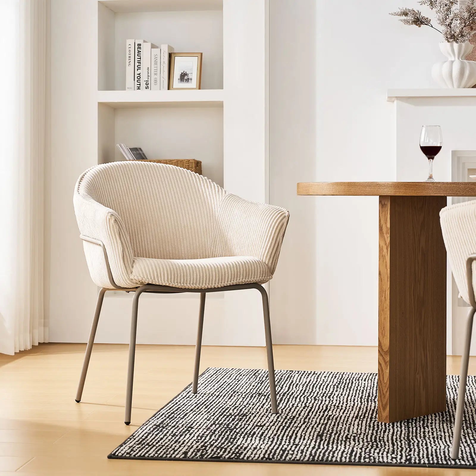 Clorice Esszimmerstuhle aus Cord
