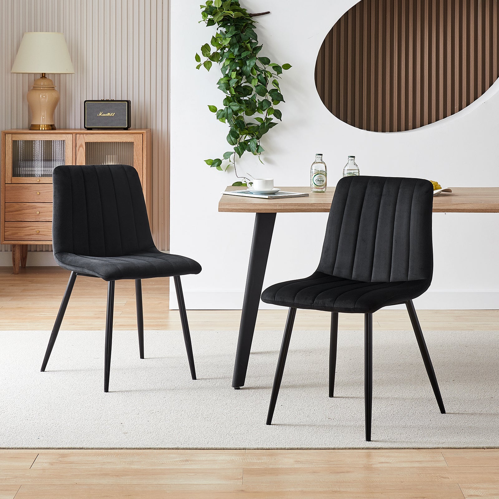 Christie Esszimmerstühle aus Samt