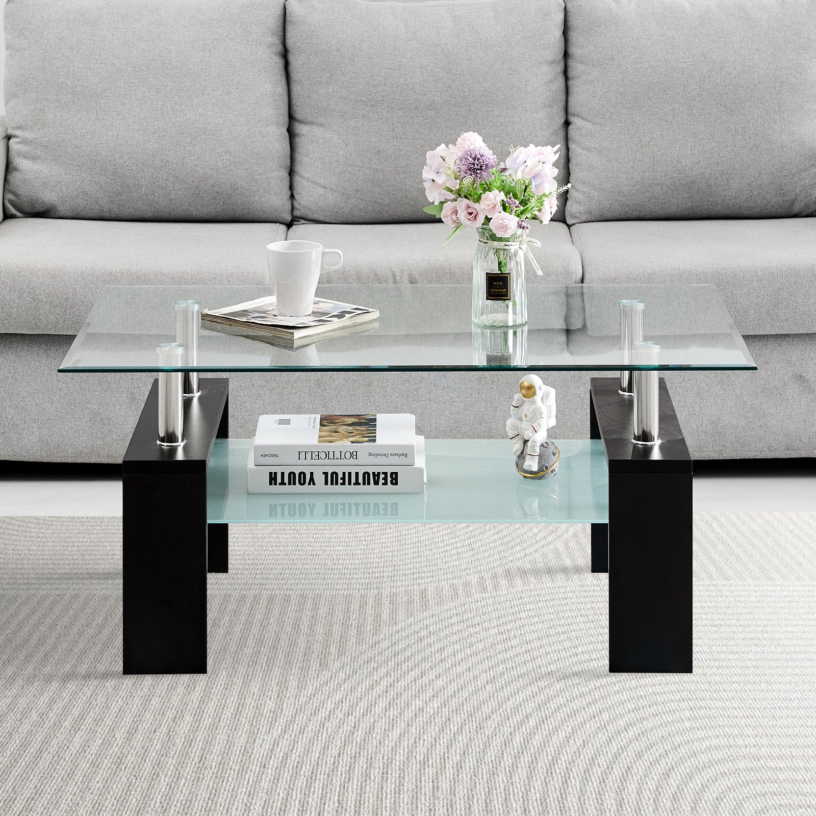 Cydney rechteckiger Couchtisch