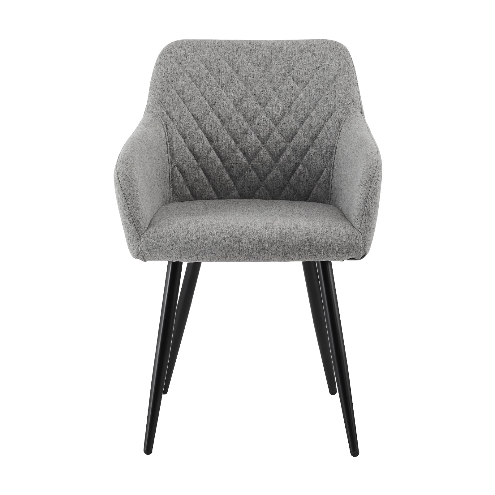 Lumes Armlehnstühle aus Leinen (2er-Set)