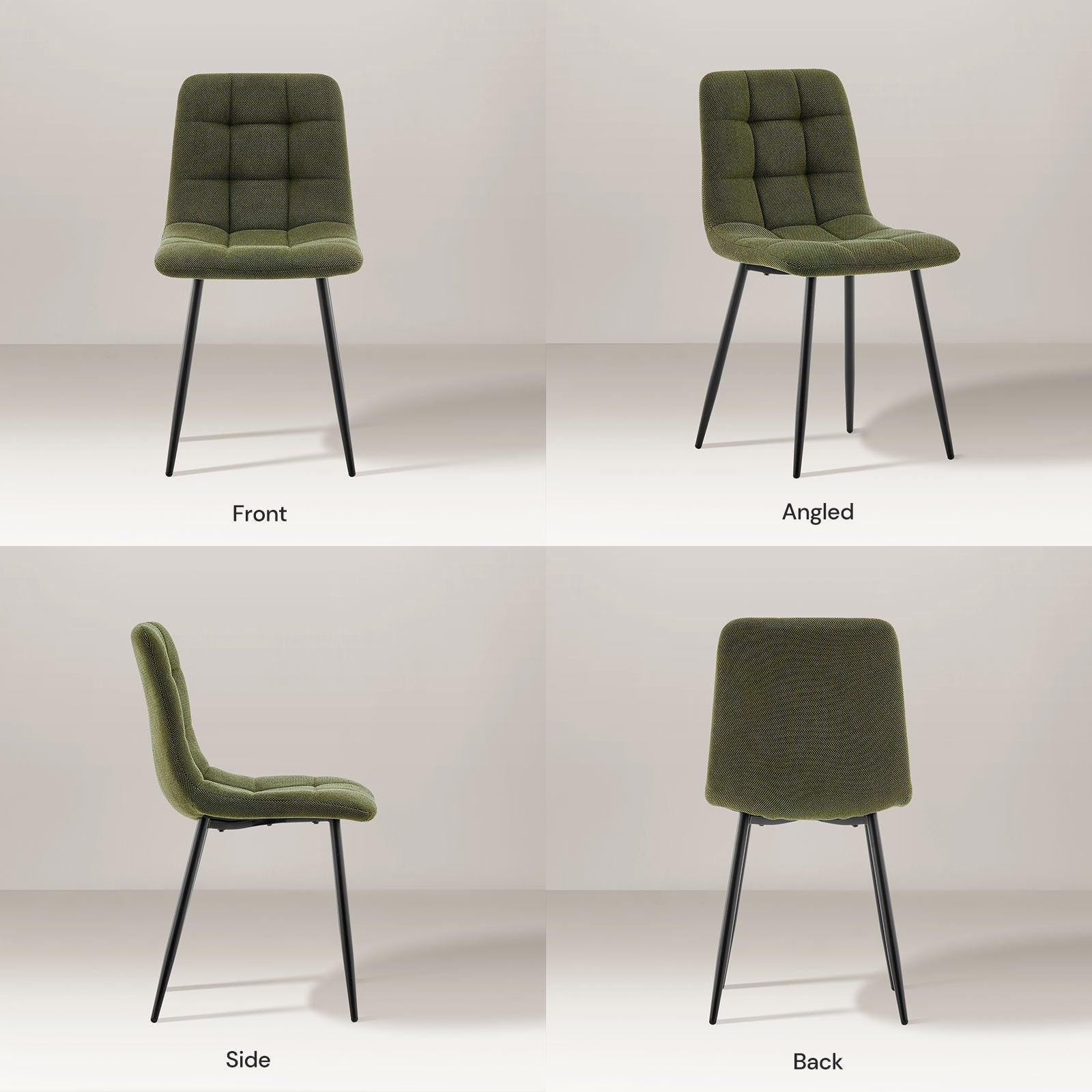 Christie Esszimmerstuhl aus Leinenmischgewebe