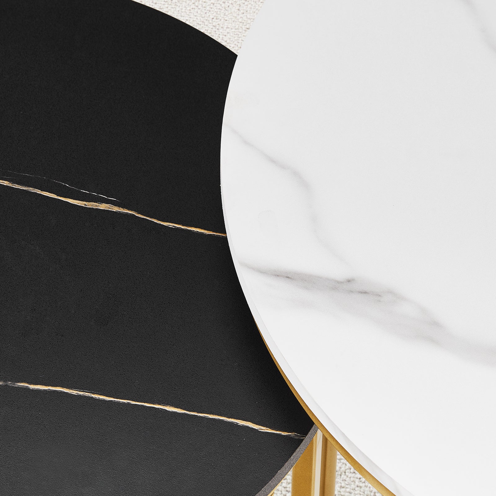 Twins runder Couchtisch