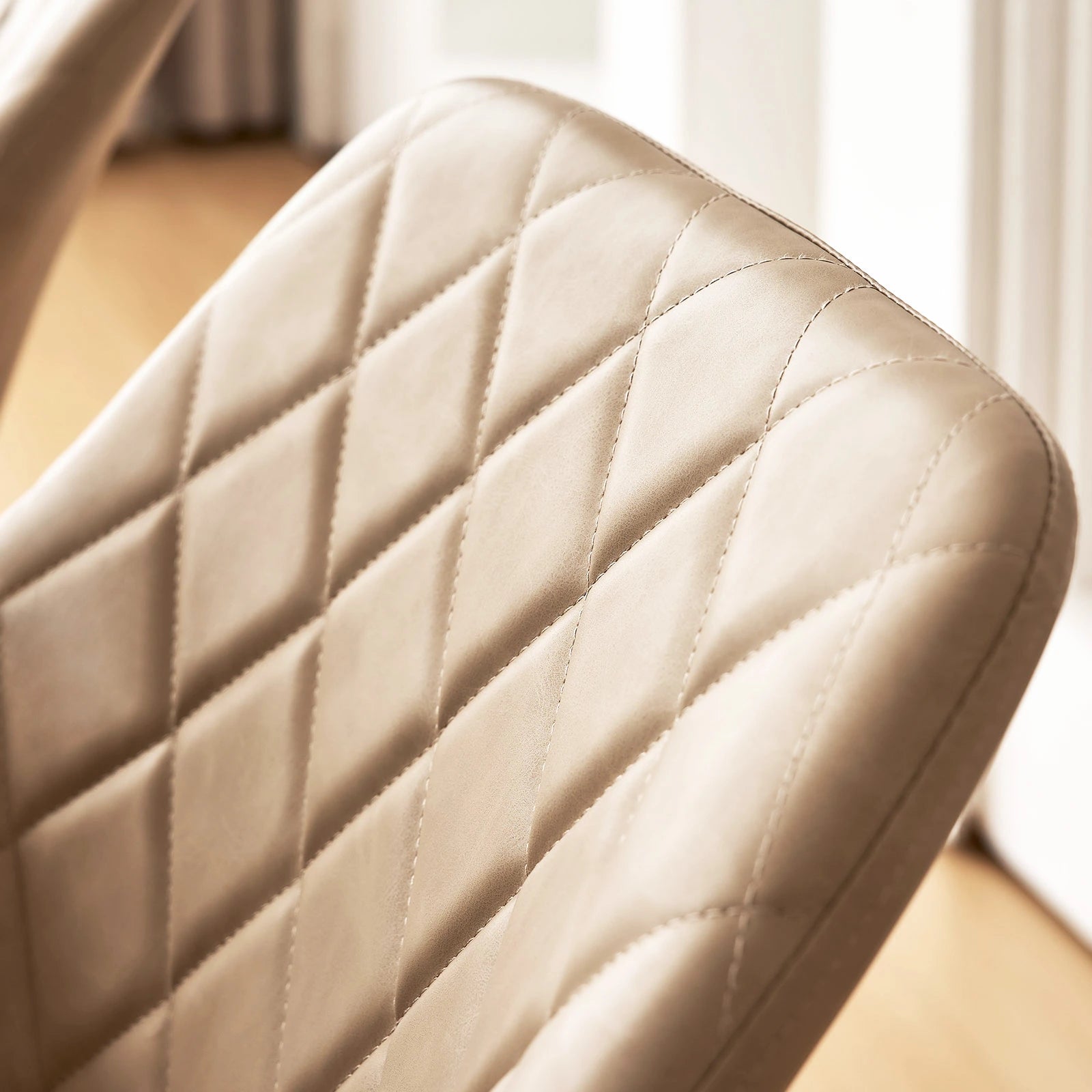 Moree Armlehnstühle aus Kunstleder mit Drehbarer