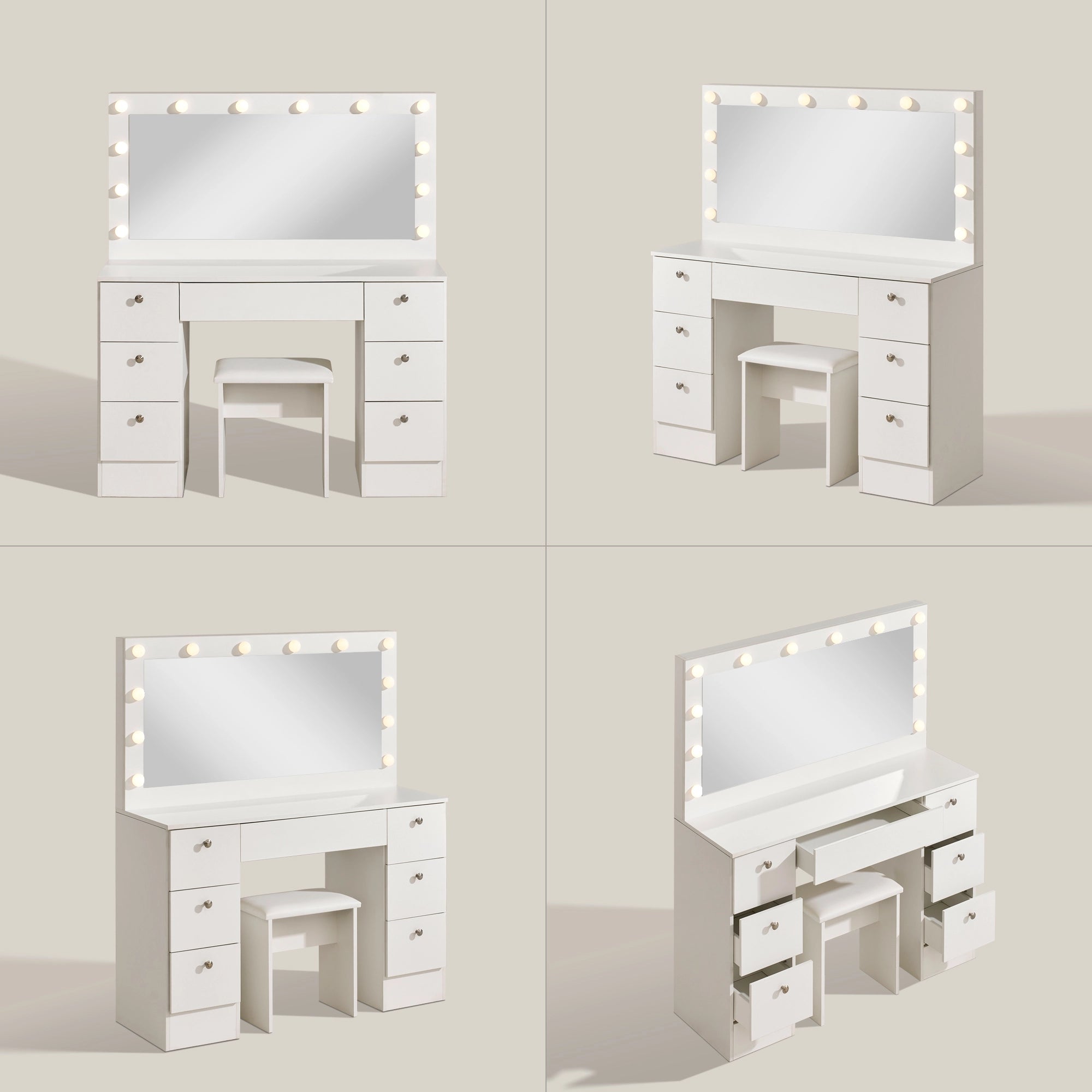 Anier Schminktisch Set