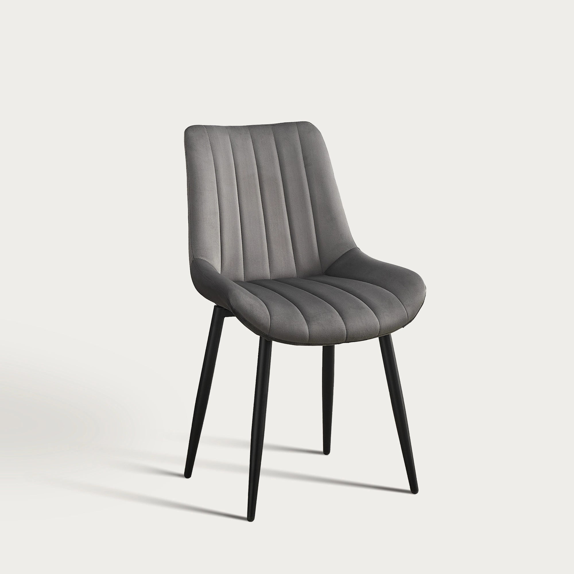 Clair Esszimmerstühle aus Samt