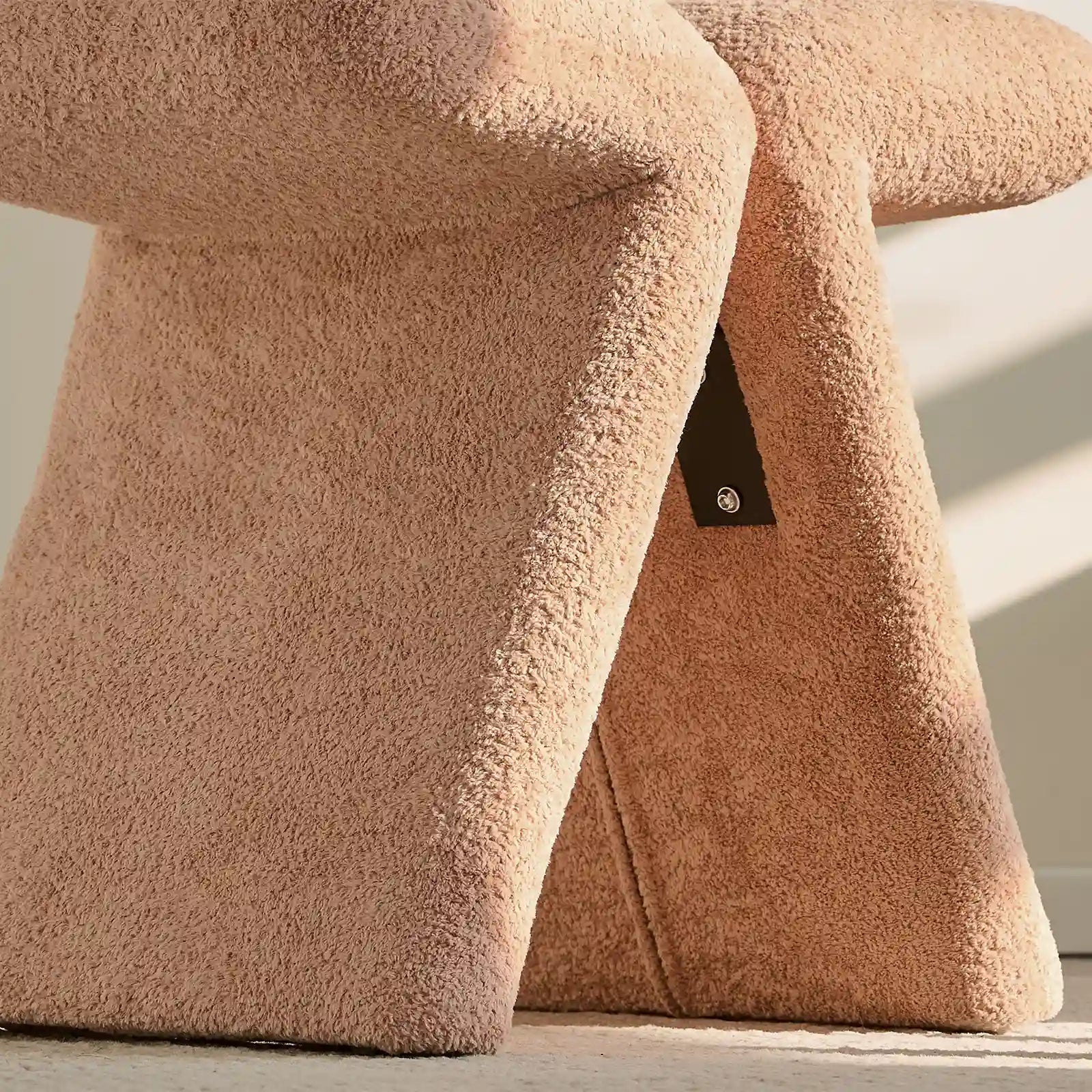 Faye Butterfly Schminktisch-Hocker – Designer Edition in Rosa