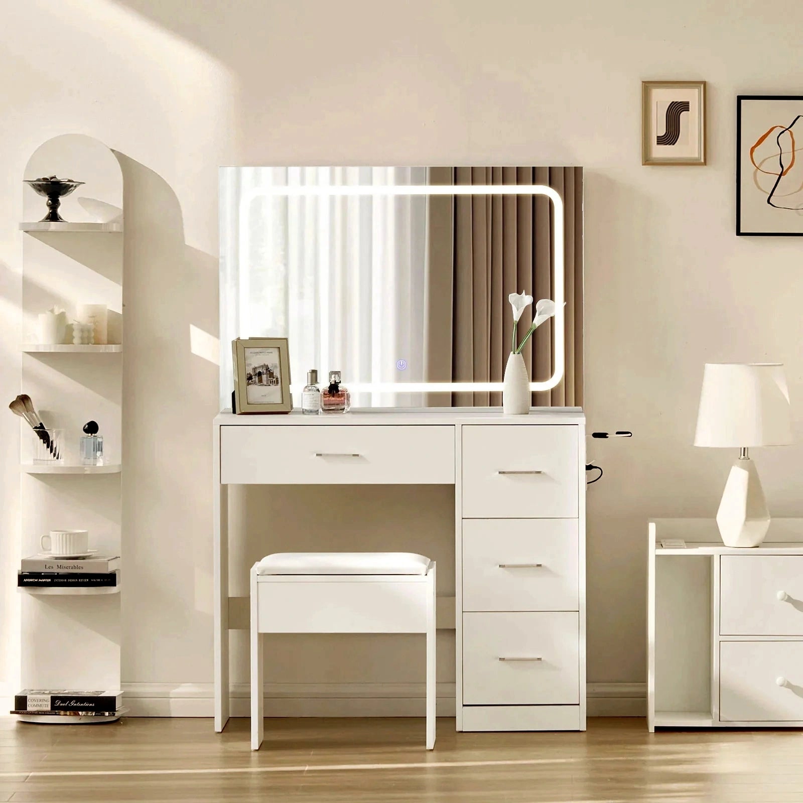 Luna Schminktisch Set