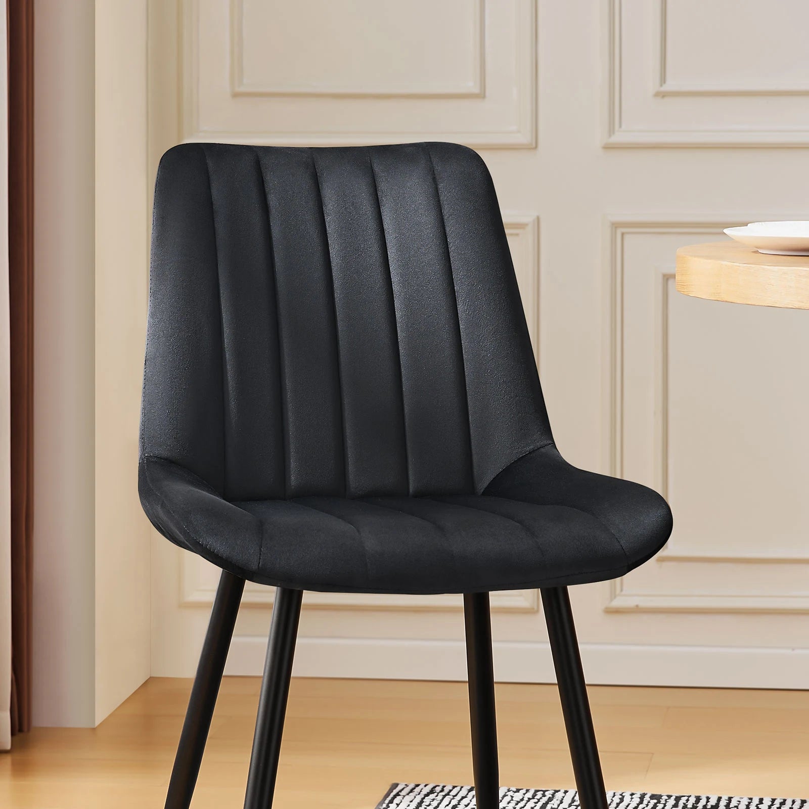 Clair Esszimmerstühle aus Samt