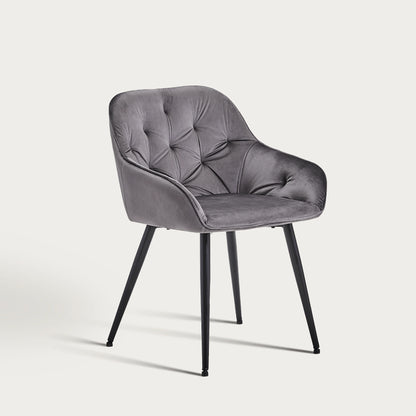 Garvies Esszimmerstühle aus Samt[2er-Set]