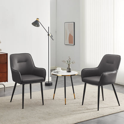 Maxine Armlehnstuhle aus Kunstleder