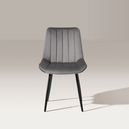 Clair Esszimmerstühle aus Samt