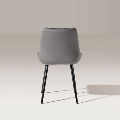 Clair Esszimmerstühle aus Samt