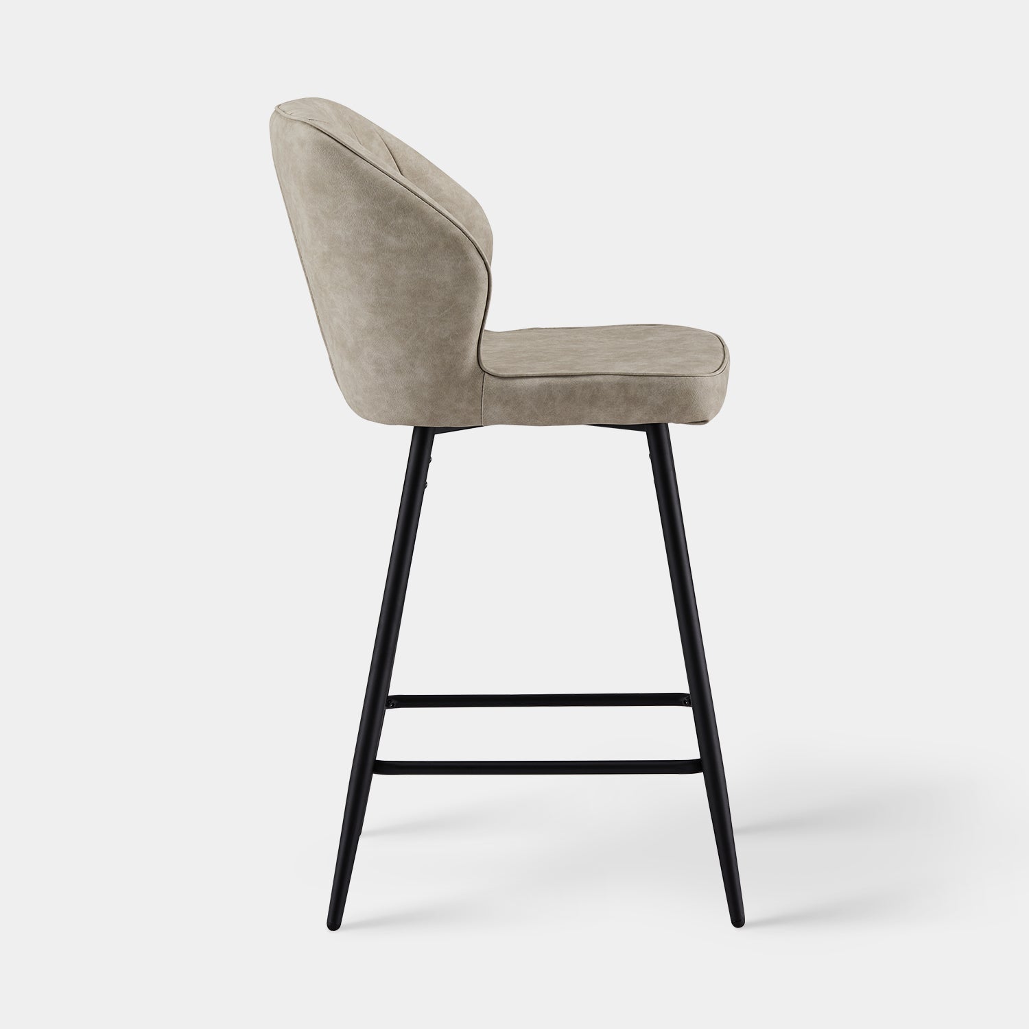 Danforth Barhocker aus Kunstleder