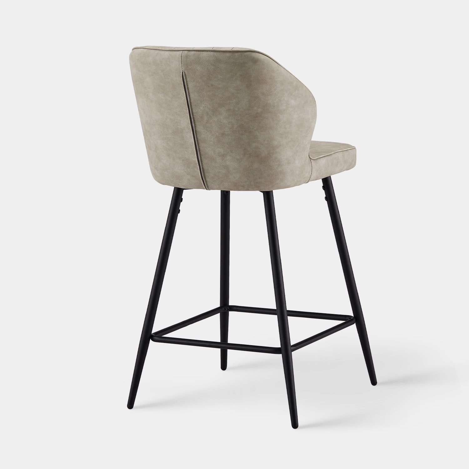 Danforth Barhocker aus Kunstleder