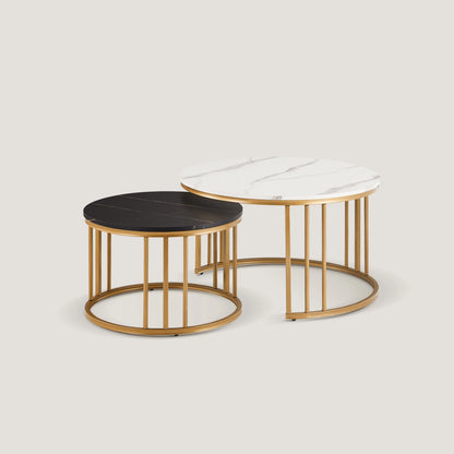 Twins runder Couchtisch