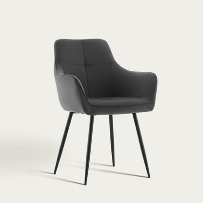 Aven Esszimmerstühle aus Samt[2er-Set]