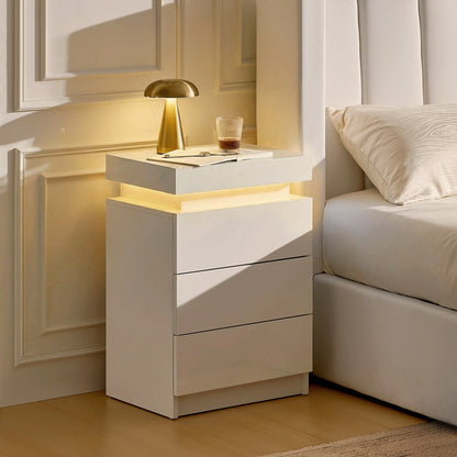 Kumar Nachttisch mit LED-Licht