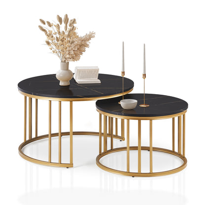 Twins runder Couchtisch