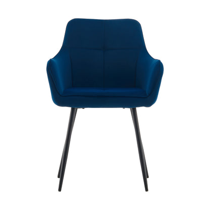 Aven Esszimmerstühle aus Samt[2er-Set]