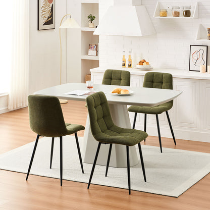 Christie Esszimmerstuhl aus Leinenmischgewebe