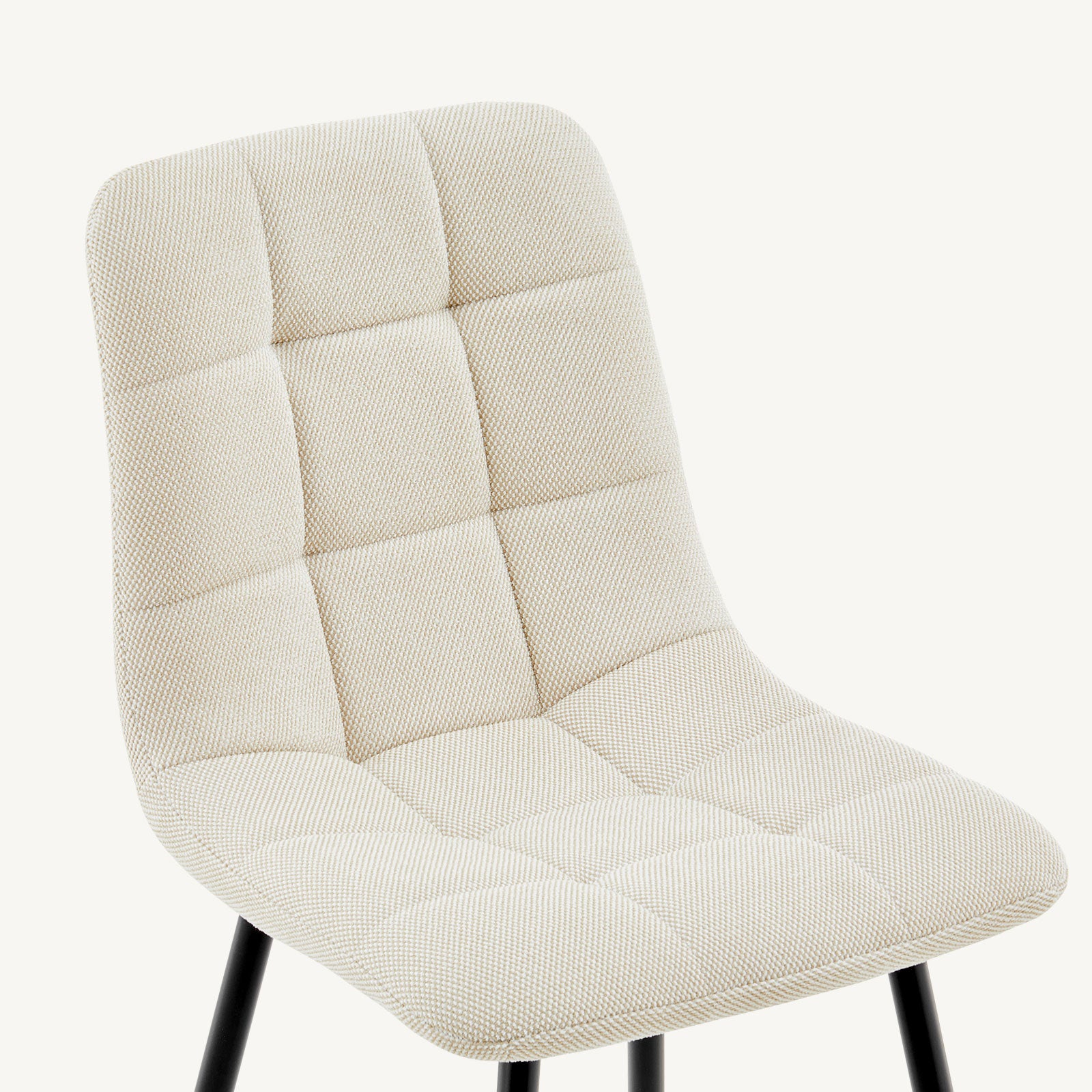 Christie Esszimmerstuhl aus Leinenmischgewebe