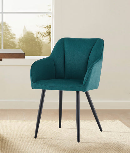 Tova Esszimmerstuhl aus Leinen[2er Set]