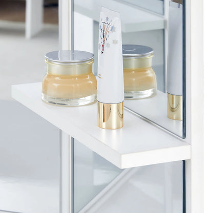 Rosa Eckschminktisch Set