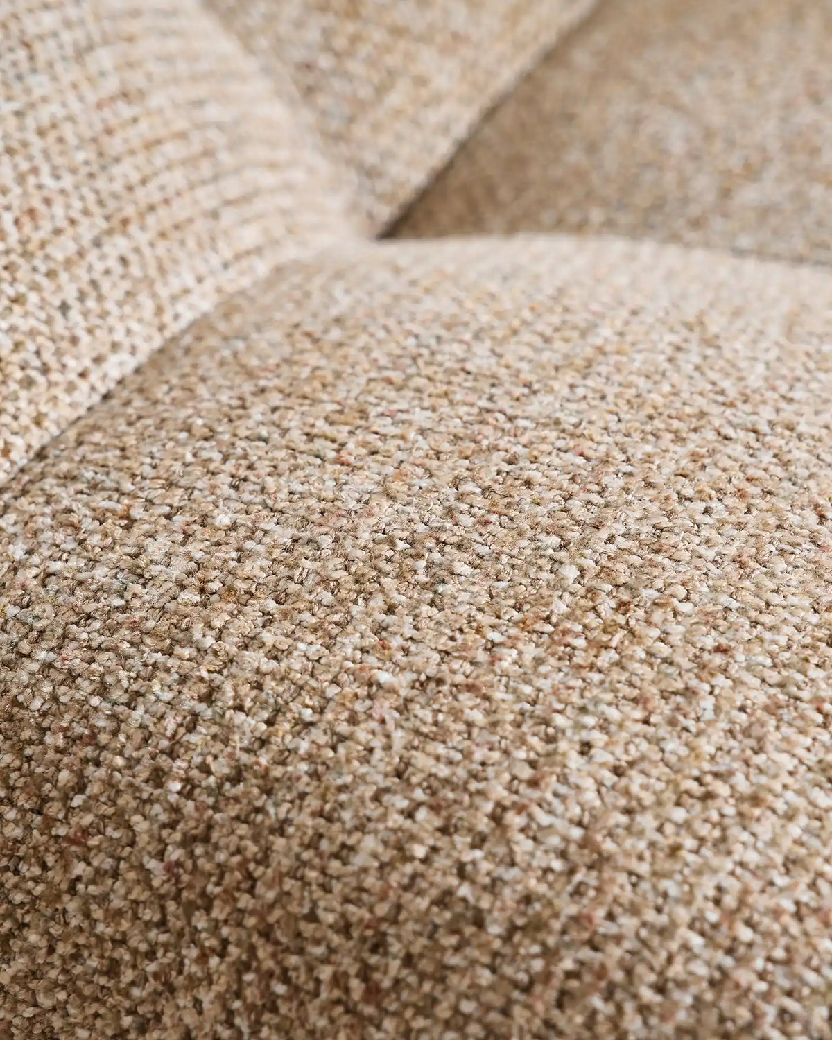 Liora Chenille-Schminktisch-Hocker – Komfort mit sanften Kurven