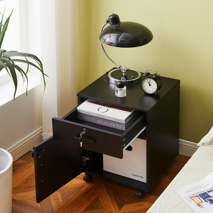 Mobiler Aktenschrank Edene [1 Schublade, 1 Tür]