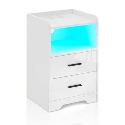 Kumar Nachttisch Hochglanz