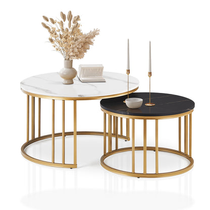 Twins runder Couchtisch