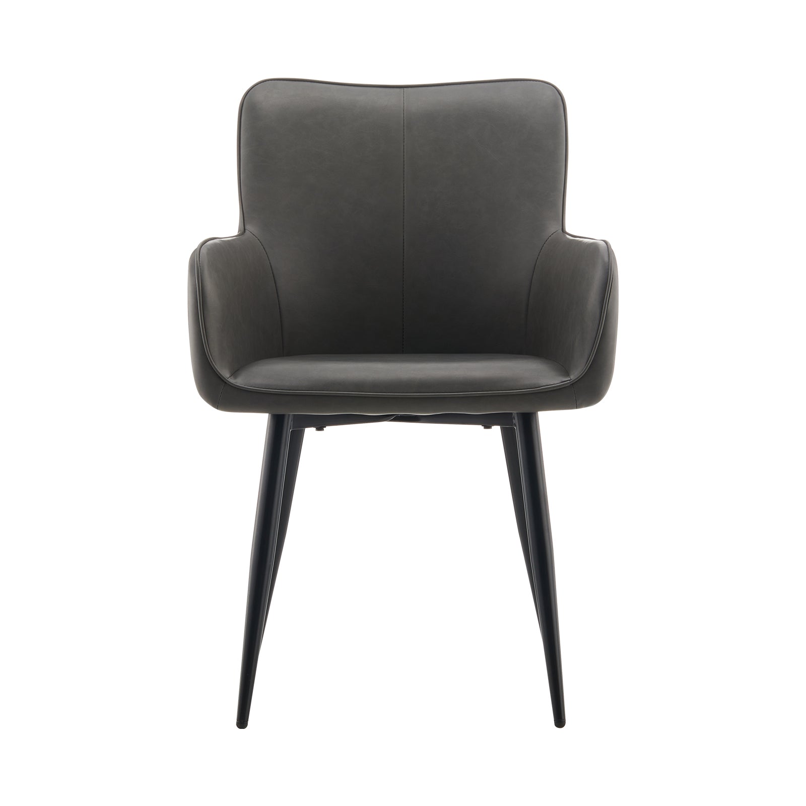 Muhsina Esszimmerstuhl aus Kunstleder[2er-Set]