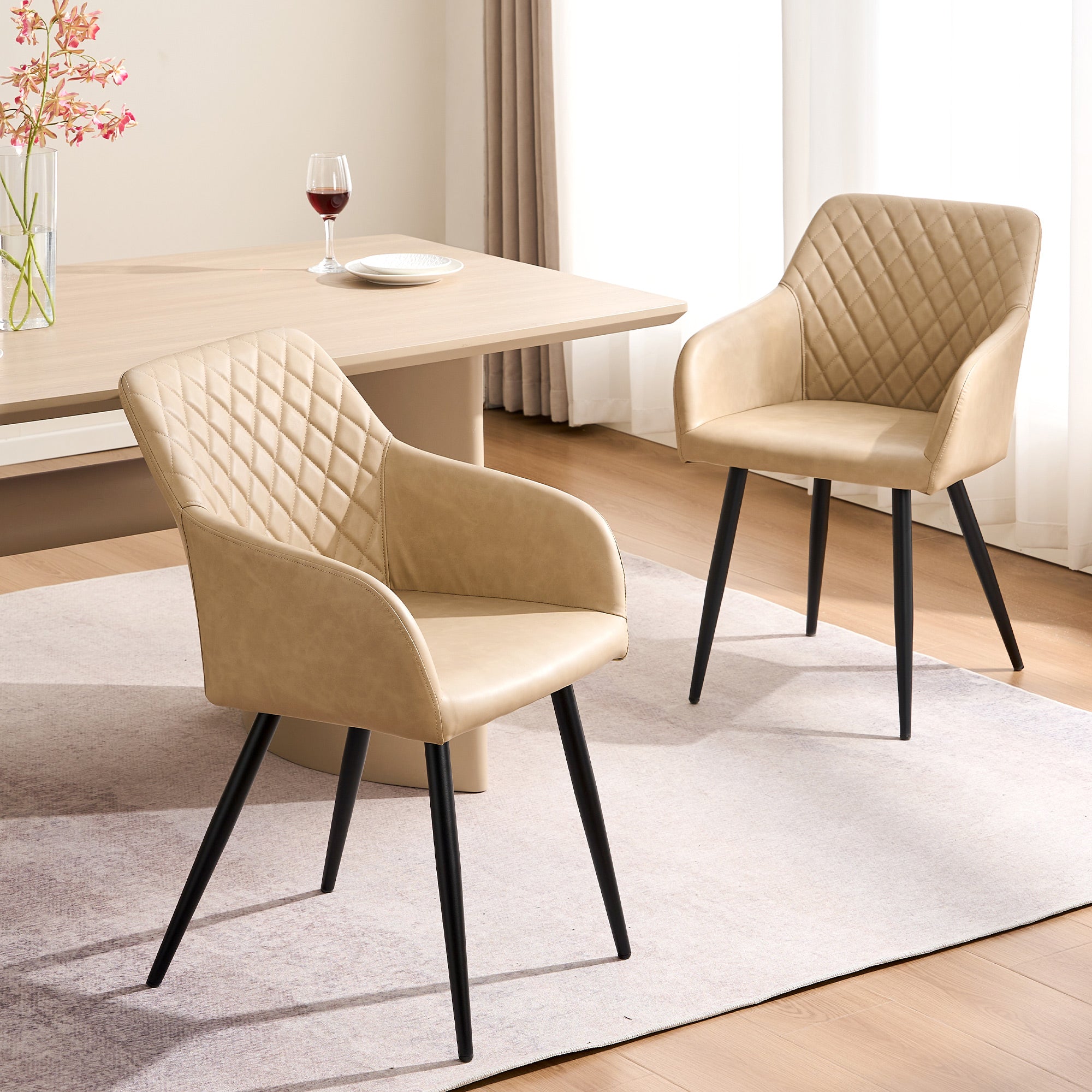 Moree Esszimmerstühle aus Kunstleder