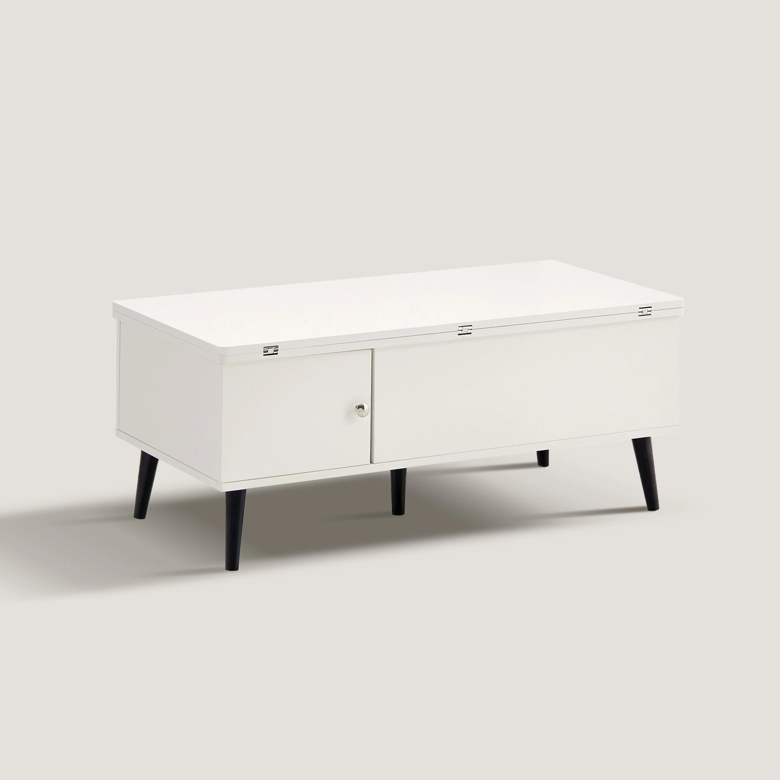 Elna Couchtisch Höhenverstellbar mit Lift-Top und Stauraum