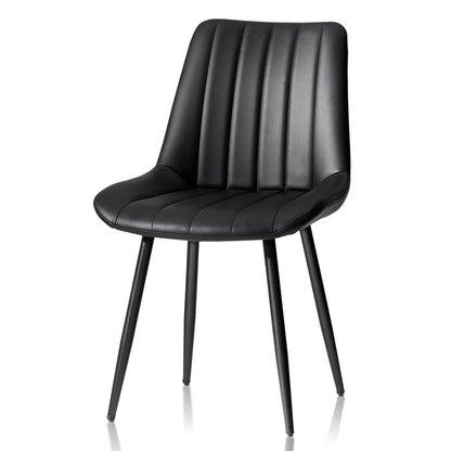 Clair Esszimmerstühle aus Kunstleder[2er-Set]