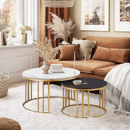 Twins runder Couchtisch