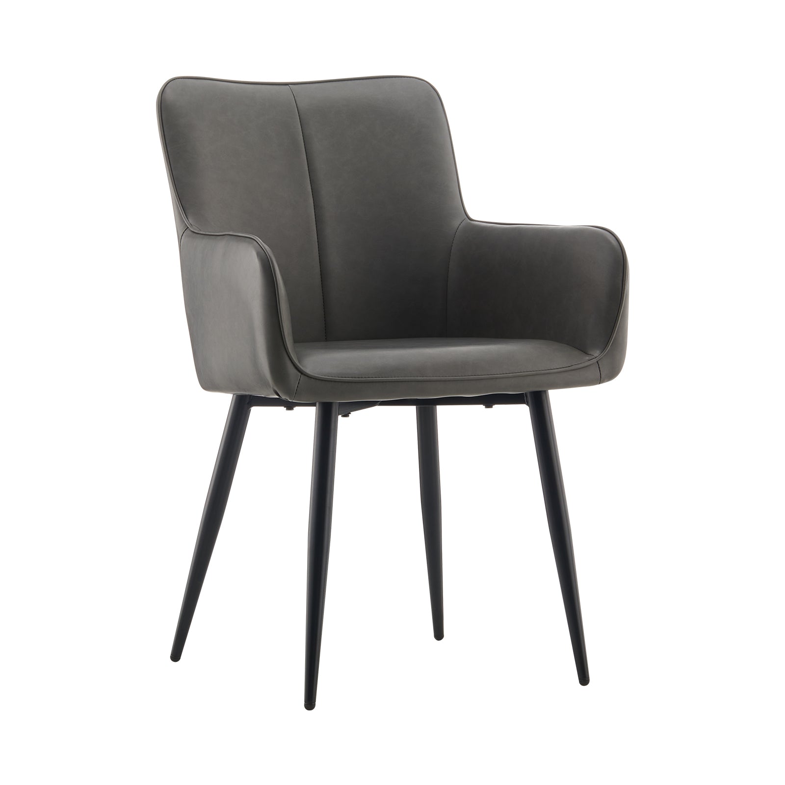 Muhsina Esszimmerstuhl aus Kunstleder[2er-Set]