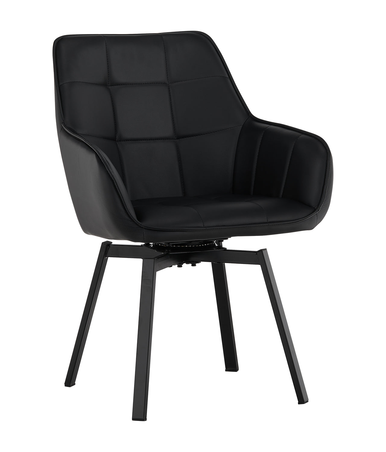 Danyl Armlehnstuhl aus Kunstleder mit drehbar[2er-Set]