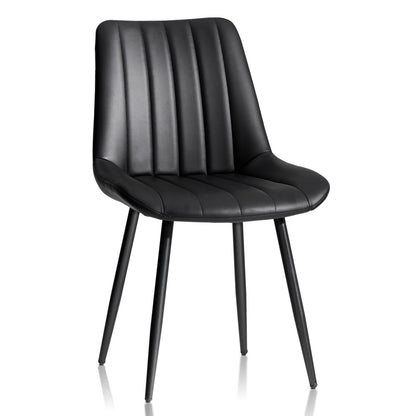 Clair Esszimmerstühle aus Kunstleder[2er-Set]